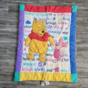 Winnie the Pooh Kids Quilt - Multicolor